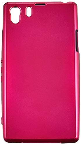 レイ アウト Xperia Z1 SO-01F ケース ラグジュアリー ソフトジャケット グロッシーピンク RT-SO01FC11/P