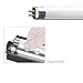 ReptiKing T5 UVB Reptile Light Tube, UVB10.0 24W T5 Lamp Tube for Reptiles, Bearded Dragon UVB Light, Terrarium Liner Bulb Bar for Lizard,Length 22'' (T5 UVB Tube, 24Watt)