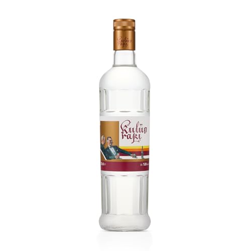 Kulüp Rakı 70 cl 50% Vol. | aus 100% frischen Trauben destilliert Der erste Rakı der Republik Türkei Ideal mit roten Fleischgerichten und Meze Ausgezeichneter Anislikör Made in Türkiye