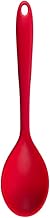 Colher de Silicone Vermelho Inteiriço 27 cm Resistente, Flexível e Antiaderente (1)