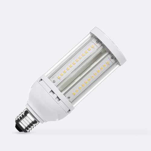 LEDKIA LIGHTING Bombilla LED E27 27W Alumbrado Público Corn IP65 2700K Blanco Cálido