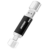 Memoria USB C 256 GB Ansodo USB 3.0 Memoria USB C 256GB Pendrive 2 en 1 Tipo C OTG Memoria USB Dual USB Memoria Memoria para Laptop, PC, Tablet, Coche, Teléfono Móvil con USB-C