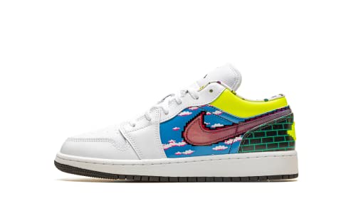 Jordan Youth Air Jordan 1 Low GS DM8969 114 Old School Gaming - Size 7Y