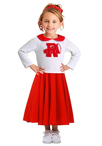 Fun Costumes Grease Rydell High Cheerleader Costume for Toddlers 18 MO Red