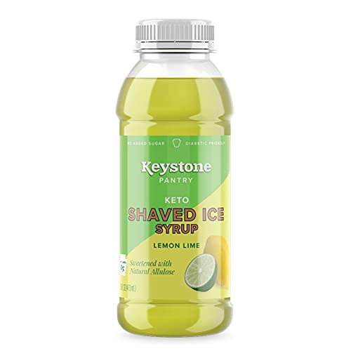 Keystone Pantry Keto Shaved Ice Syrup Lemon Lime 2 pack