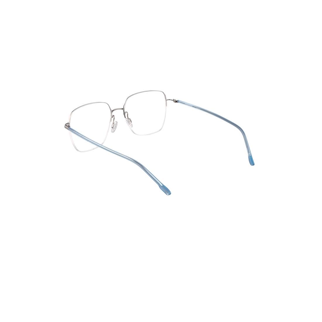 Rodenstock R7143 Oprawki do okularów na receptę, srebrne, niebieskie, damskie, Srebrny, niebieski, 54