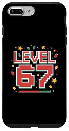 �Q�[���D�� 67�� �a���� LEVEL 67 ���g�� �Q�[�}�[ ���[���A �f�W�^�� �X�}�z�P�[�X iPhone 7 Plus/8 Plus �p