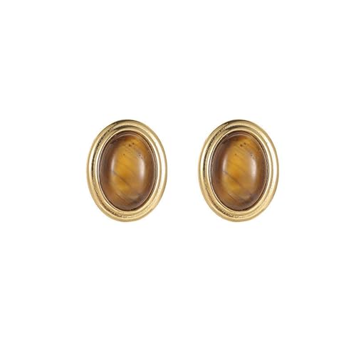 Boucles d'oreilles argent S925 femme avec jade naturel jaune spirituel