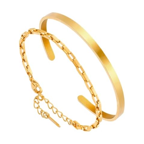 MILAKOO Men's Stainless Steel Bracelet Set Cover