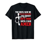 Christian Faith Funny gift shirt