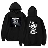 JYKJUEDZ Rapper Kontra K Singer Grafikdruck Sweatshirts für Fans Langarm Männer Frauen Kleidung Sudaderas Hip Hop Hoody