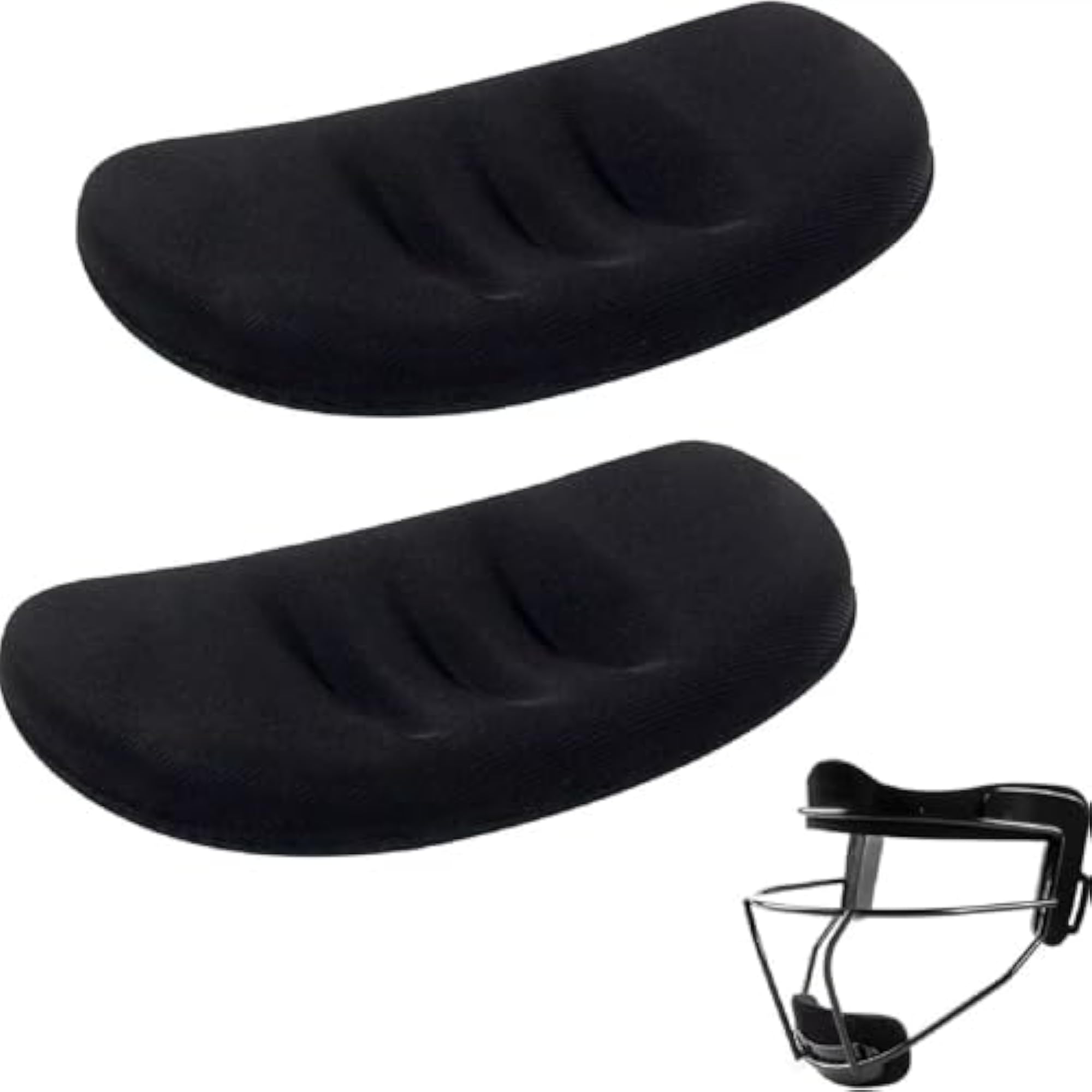 Softball Fielder Facemask Chin Cup with Elastic Strap