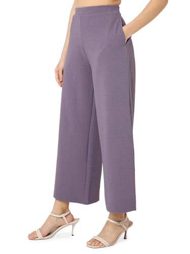 Image of Smarty Pants Women's Cotton Rib Pleated Trouser.