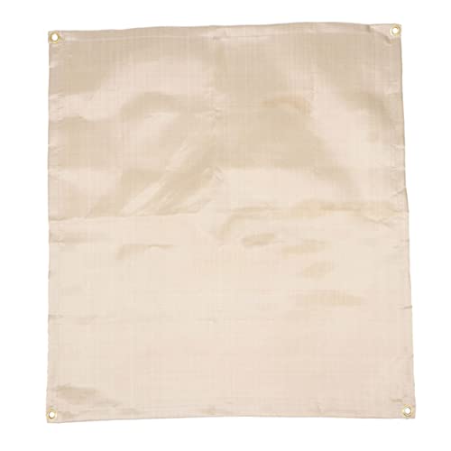 KESYOO Fire Blanket Hiking Fire Resistance Blanket Protective Suppression Camping Fireproof Mat Fire Retardant Blanket Covers Outdoor Fire Resistance Blanket Barbecue Fire Mat Glass Fiber