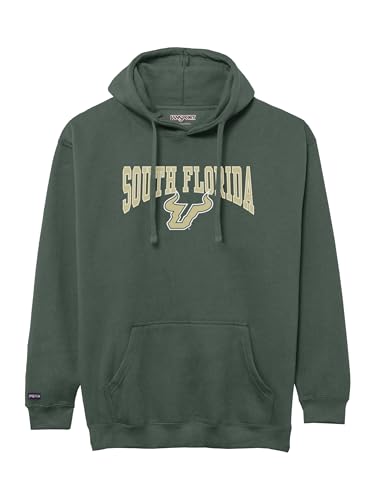 Image of JanSport NCAA Officially Licensed Rival Hoodie, Long Sleeve Unisex Sweatshirt, Cotton-Polyester Blend, Double-Layered Hood