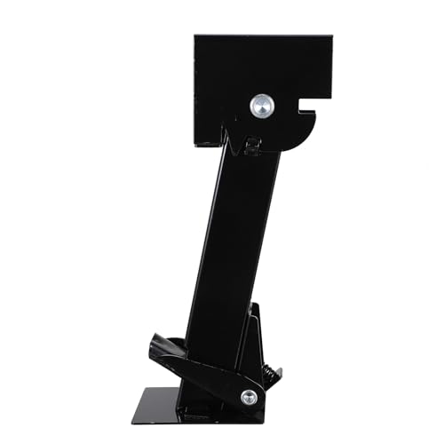 MUELODSIC キャンパー用耐久性スチール製トレーラー駐車支援ジャッキ 省スペース設計で簡単操作 車両修理必須アクセサリー