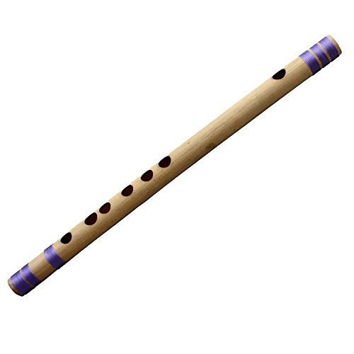 Whitewhale - Flauto indiano Bansuri in bambù, strumenti musicali indiani