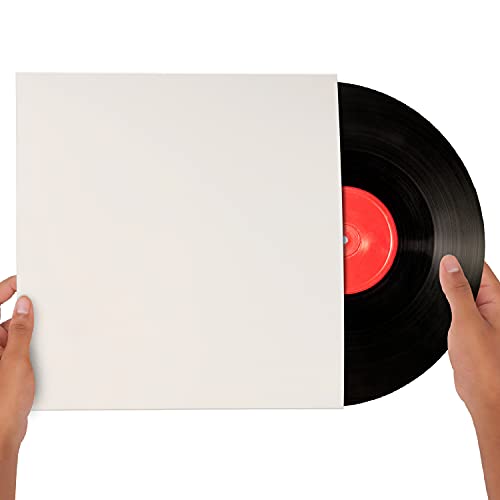 BELLE VOUS Pochette Vinyle 33 Tours Blanche de 12 Pouces (Lot de 25) – L31 X l31 cm – sans Trou Central, Protection… - Les Beatles, Paul McCartney, John Lennon, RIngo Starr, George Harrison BELLE VOUS Pochette Vinyle 33 Tours Blanche de 12 Pouces (Lot de 25) - L31 X l31 cm - sans Trou Central, Protection… – Image 4