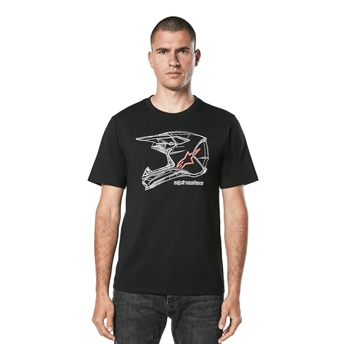 Alpinestars Short Sleeve Tee T-Shirt à Manches Courtes Homme Comfort Regular Fit - Vêtements de Sport