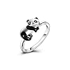 ONEFINITY Panda Gifts for Girls Sterling Silver Panda Rings Cute Panda Jewelry Panda Gifts for Women