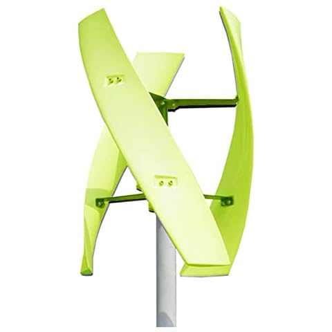 ERNP Vertical Wind Power Turbine Generator, 10000W 12V/24V/48V Vertical Axis Breeze Start Wind-Solar Complementary +Magnetic Levitation Axis Wind Turbine Generator Power for Outdoor Garden Cover