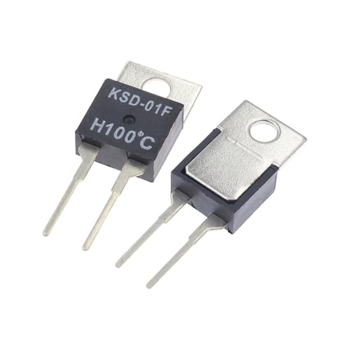 Interruptor térmico de 1.5A y 30°C tipo KSD-01F normalmente cerrado para protección electrónica 3