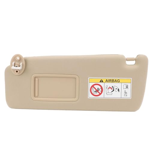 Pare-soleil avant gauche beige idéal pour les voyages en Toyota Prado 2010-2023