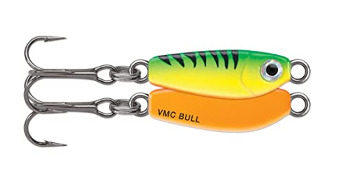 VMC Bull Spoon 1/16 oz Glow Fire Tiger