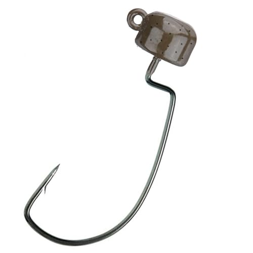 Image of Reaction Tackle Tungsten Mushroom Head Ned Rig Shroom Jig Heads (5-Pack)