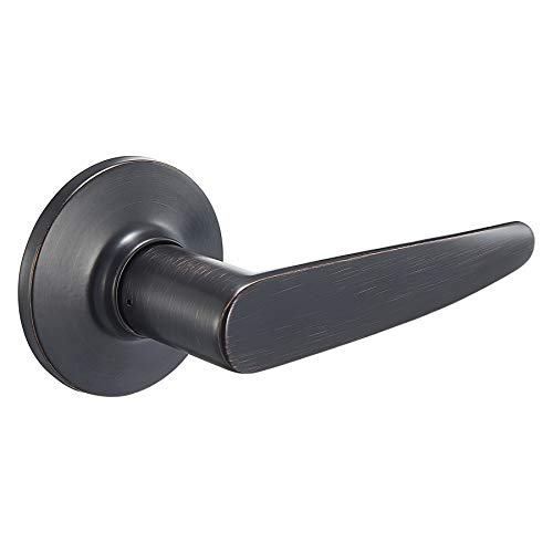 Amazon Basics Cambridge Dummy Door Lever - Oil Rubbed Bronze Amazon Basics Cambridge Dummy Door Lever - Oil Rubbed Bronze