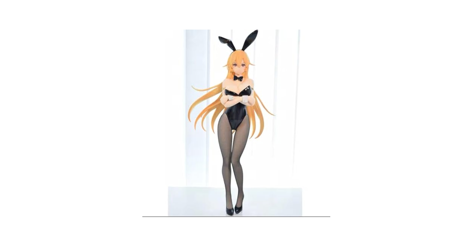 新品 薙切えりな バニーVer 1/4 フィギュア　国内正規品 Amazon | 食戟のソーマ 薙切えりな バニーVer. 1/4スケール PVC