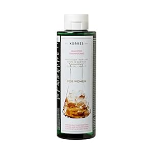 KORRES Sunflower & Mountain Tea Shampoo voor gekleurd haar, siliconen- en parabenen, 250 ml