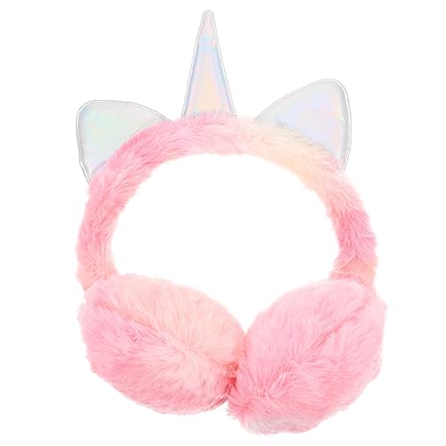 Earmuffs for Winter Plush Unicorn Earmuffs Ear Protection Cover Reusable Comfortable for Outdoor Activities