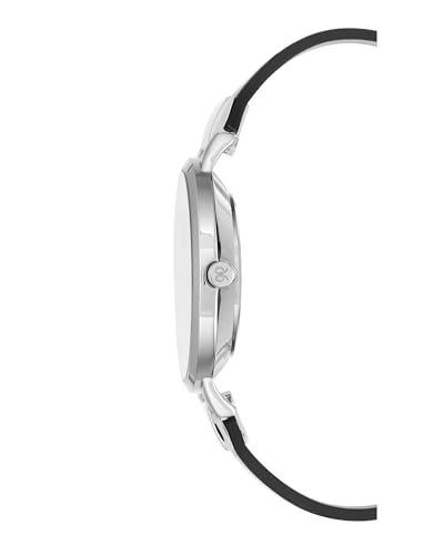 Nine West Women's Floral Dial Smooth Strap Watch