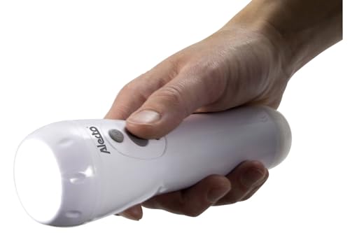 Alecto ATL 110 Linterna LED Recargable con Luz Nocturna Automática – Sensor de Luz, Función de Emergencia, Carga por Inducción, Siempre Lista para Usar – Disponible También en Negro