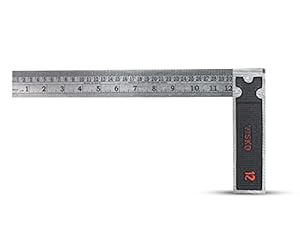 Visko Tools 234 12-inch Tri-Square Tool (Silver)