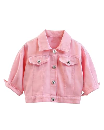 Image of Cromoncent Toddler Denim Jacket for Boys Girls