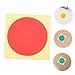 LIFKOME 15pcs Pressure Gauge Identification Stickers Red Gauge Warning Stickers Industrial Adhesive Tags