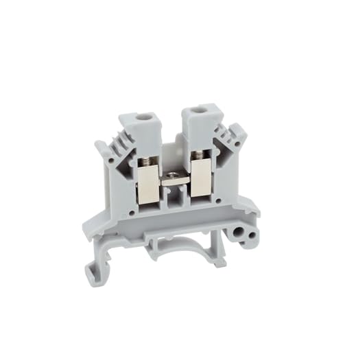 Bloques de terminales de riel de tornillo UK2.5B de 2,5 mm² para conector de cable 3