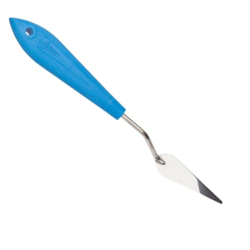 Ateco 1361 Offset Spatula, 2.4 Inch Tear Drop Shape Trowel cover