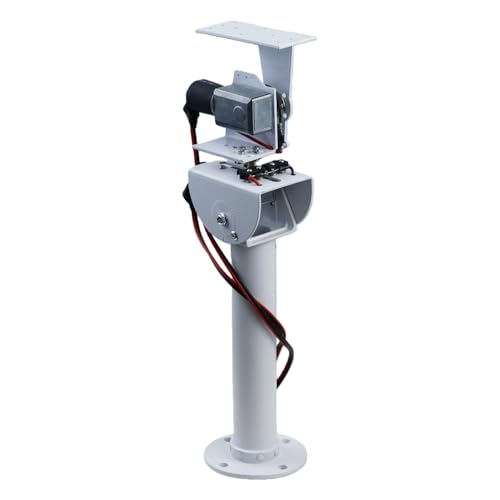 DC Dual-Axis Pan-Tilt, Solar-Powered Tracking Monitoring, Heavy-Load High-Torque All-Metal X-Axis Y-Axis for Robots