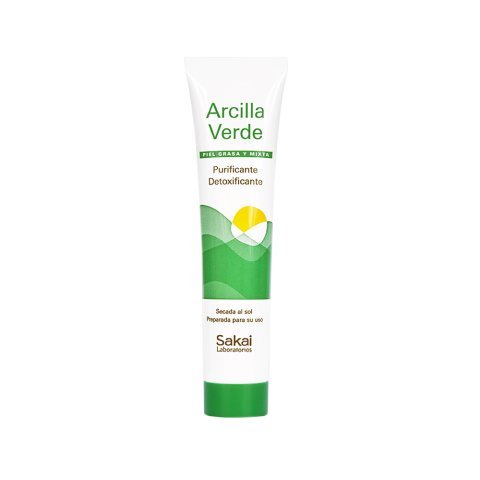Arcilla Verde Tubo 380 gr de Sakai