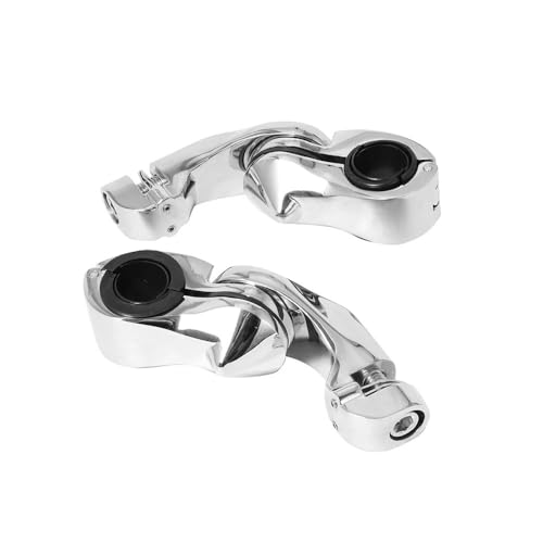 Support de pinces pour repose-pieds d'autoroute : confort grand tourisme en moto