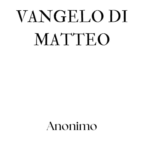 Vangelo di Matteo cover art