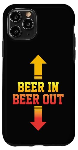 Beer In Beer Out Beer Drinker Beer Bench Drinking Sayings �X�}�z�P�[�X iPhone 11 Pro �p