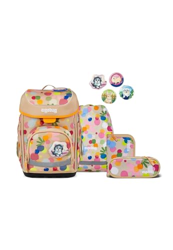 ergobag cubo Set ergonomischer Schulranzen Klassisch 5-teilig 1. Klasse Grundschule