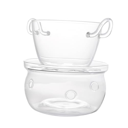 LIFKOME 1 Juego crisol derretir Bote Cacerola Forma Bandeja de Leche con Labio vertedor Olla de Chocolate Caliente Olla para Hacer Dulces Olla de Fondue de Chocolate Calentador de Queso