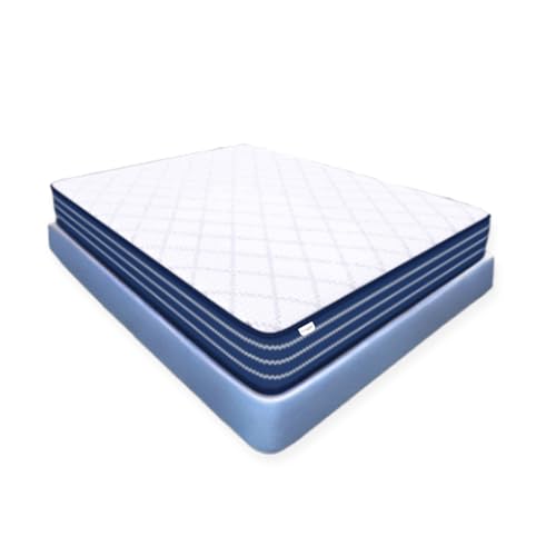 Image of Sleep SPA Ortho Pocket with SrtX Technology 10 inch Queen Size Pocket Spring Mattress for Hotel Like Comfort |for Soft Sleepers |with 5 Year Warranty (L x W: 78 inch x 60 inch)