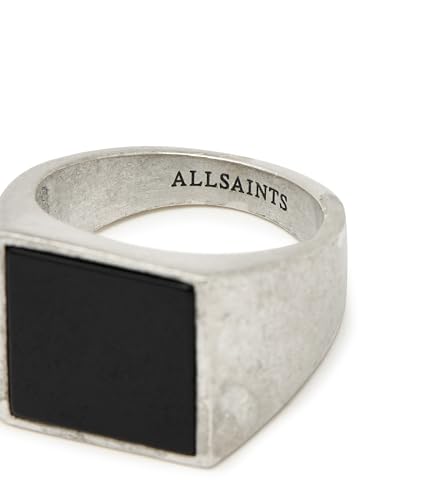 Men's Onyx Sterling Silver Signet Ring3