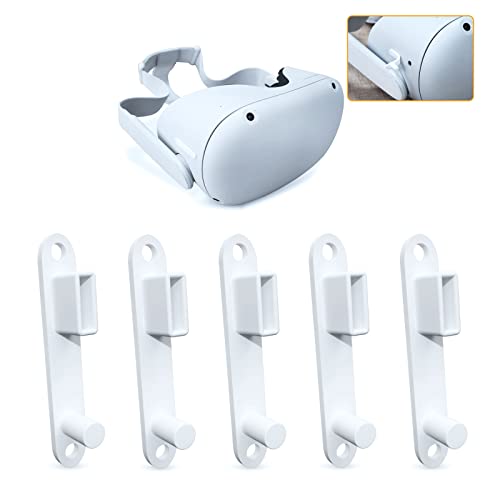 5-Pack PortPlugs Compatible with Oculus Quest 2 Charger Port Dust Plugs, Silicone Dust Cover Anti-dust Plugs for Oculus Quest 2 Virtual Reality Headset